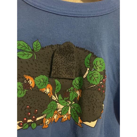 Vintage Angel Fire New Mexico Bear Sweatshirt Youth Size 6 Graphic Pullover 90s - Picture 4 of 10